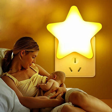 Mini lampe LED étoile veilleuse enfant-Lampe Veilleuse